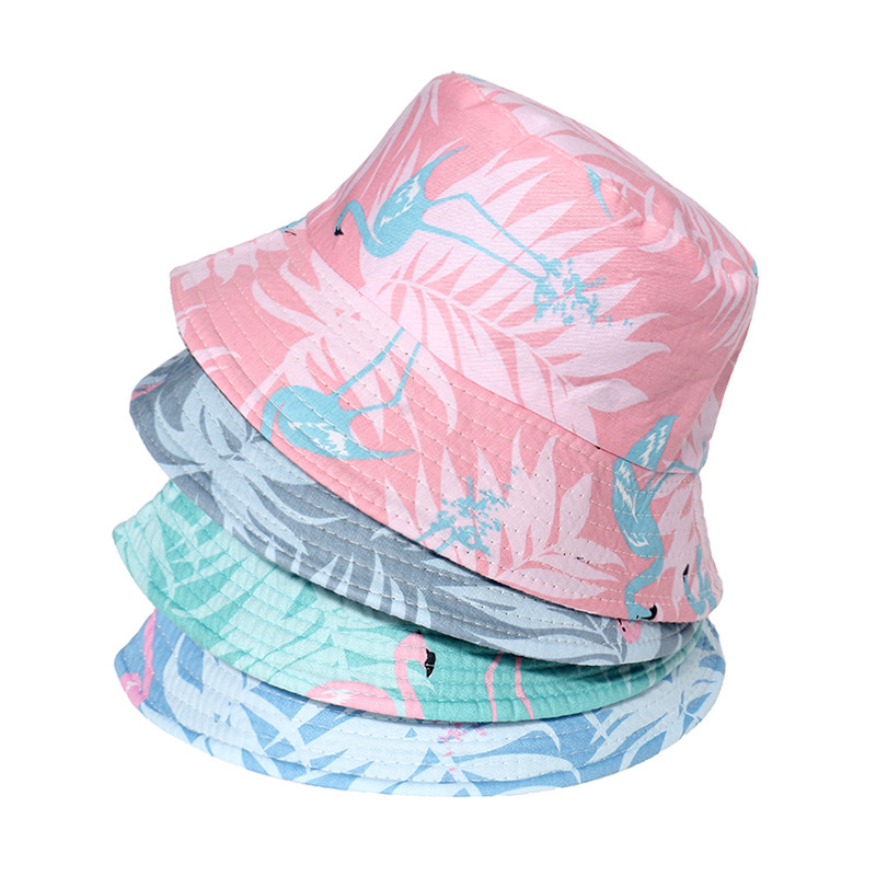 Fashion Tie -Dye Polyester Summer Bucket Hats Ready to Ship