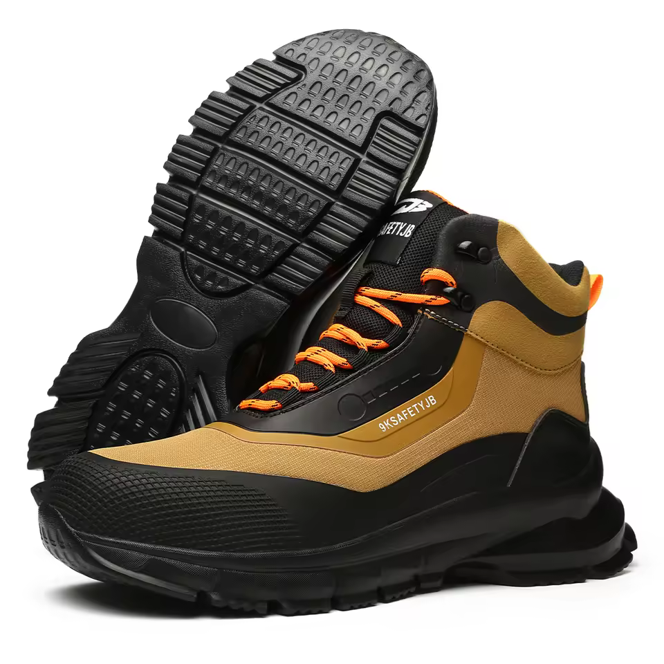 Anti-puncture Microfiber Leather Insurance Lightweight Breathable Wholesale Safety Boots Labor Protective Shoes For Labor Shoes