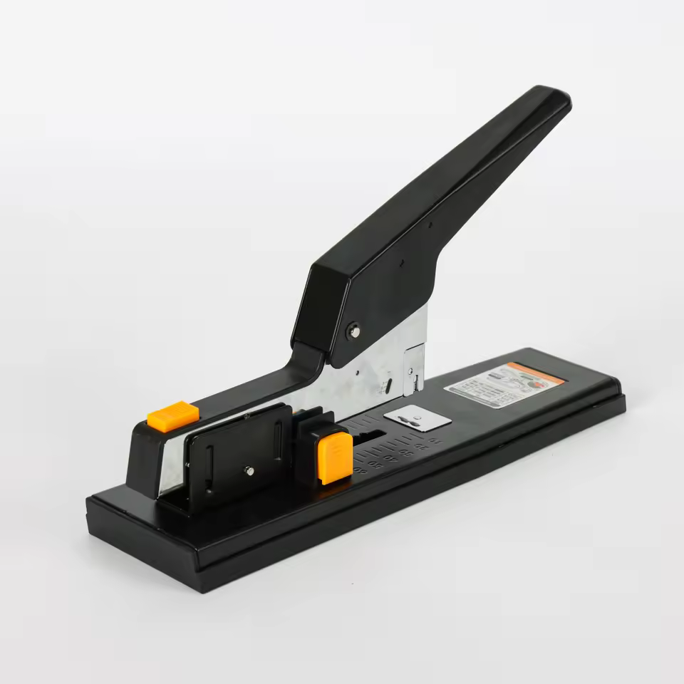 Heavy-duty Black Manual Stapler Effortless Large Thicken Stapler For Students Office Study