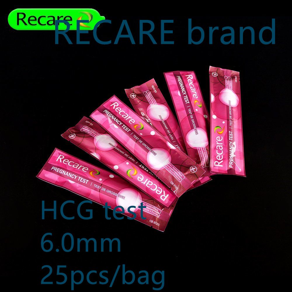 HCG 6.0mm Midstream Test CE and ISO Standard Rapid Test Home Use Good Price Bulk HCG Test Midstream