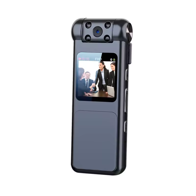 V18 Mini Body Camera Video Recorder With Night Vision Ir & Loop Record 1080p 7hr Battery Life Wearable Cam For Outdoor Use