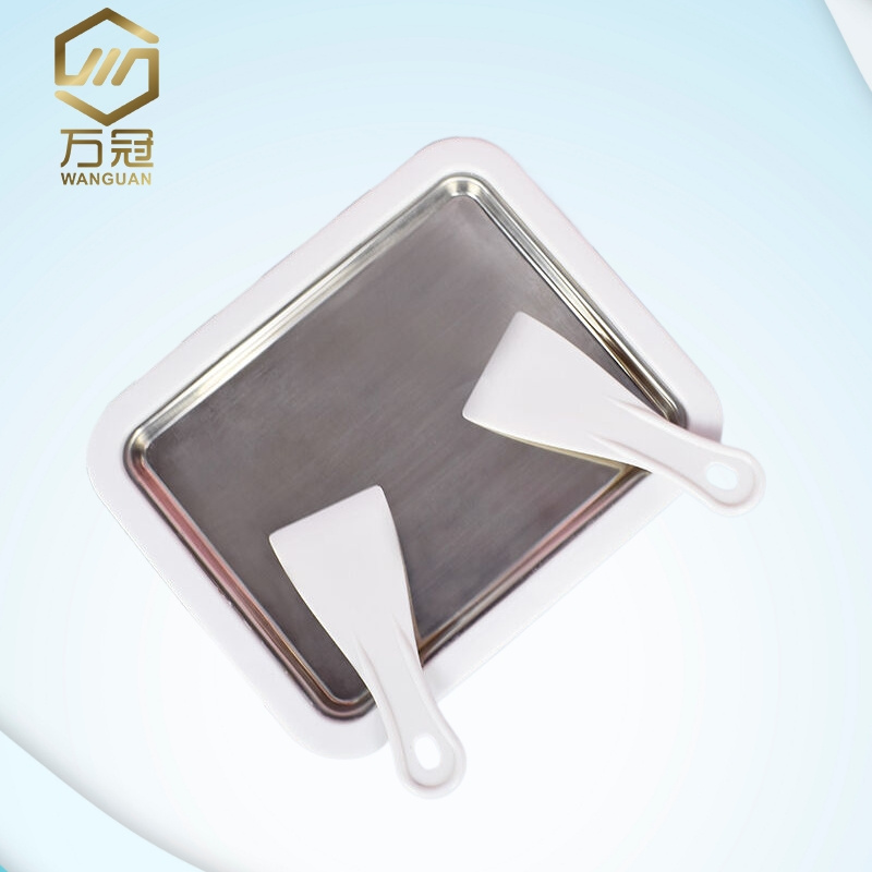 Frozen Yogurt DIY Fried Ice Machine Square Portable Household Fried Ice Machine Yogurt Machine Homemade Yogurt Maker Ice Cream Yogurt Maker