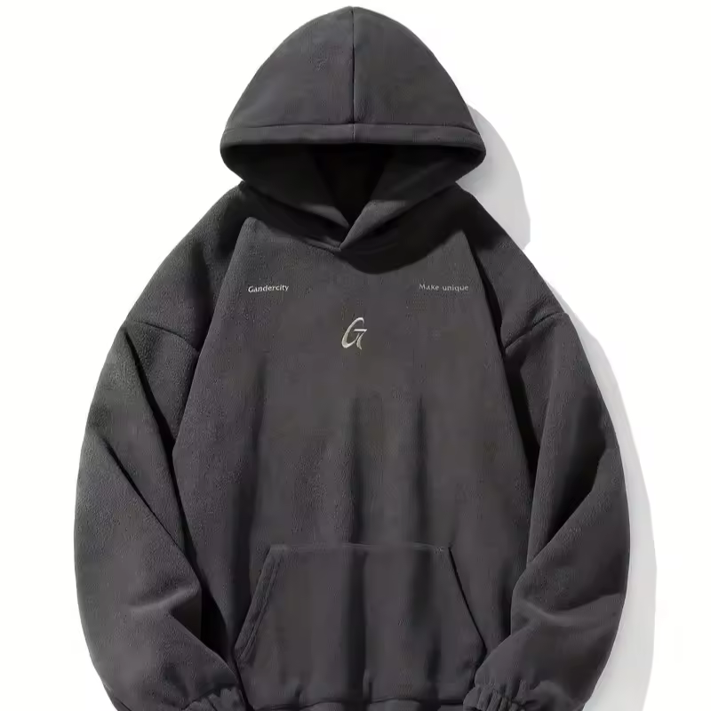 Hot Sale Men's Hoodies With Long Sleeves For Winter 100% Cotton Basics High Quality Plain Dyed Best Material