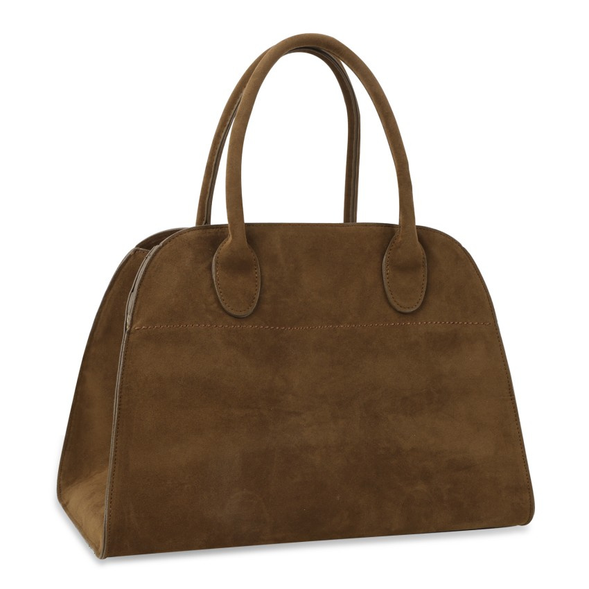 Designer Fashion Elegant Suede Handbag with Stylish Tote Bag for Everyday Use