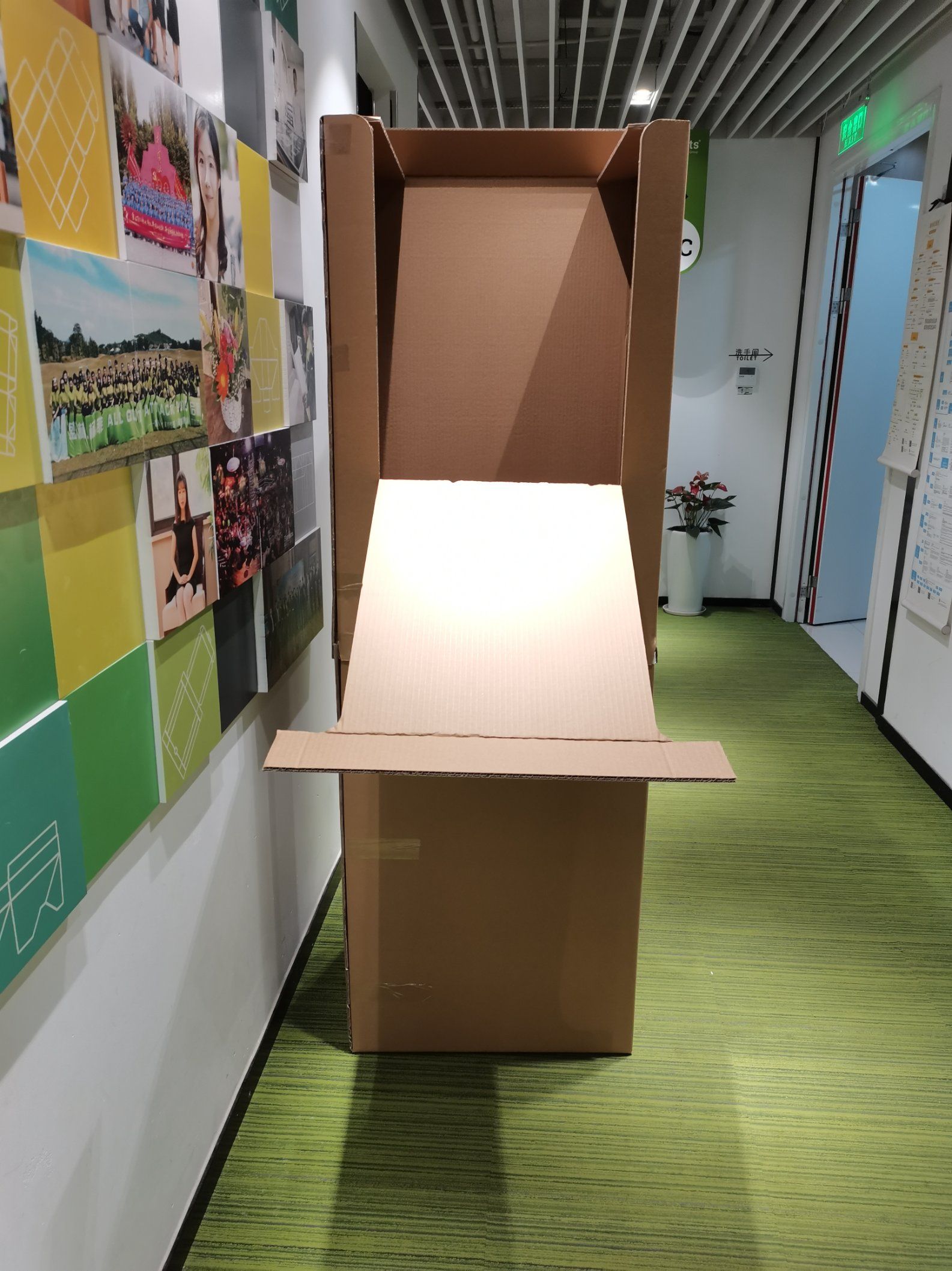 Large Size Kraft Corrugated Paper Wardrobe Moving Boxes