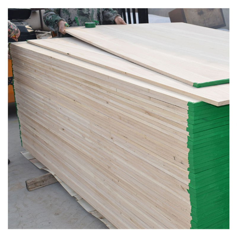 China AA Ab 18mm 15mm High Grade Solid Paulownia Wood Board Sale for Making Furniture