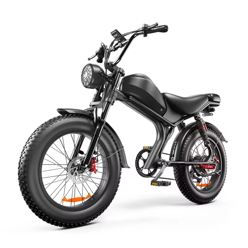 2024 Hot Sales Eu Us Warehouse C93 48 V 20 An 1000 W 20 Inch Lithium Battery Fat Tire Original Electric Bike Bicycle