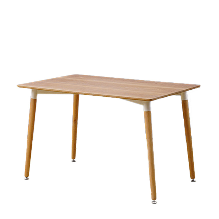 High Quality Home Furniture Luxury Coffee Table Modern Living Room Furniture MDF Top Wooden Dining Table for Restaurant Banquet