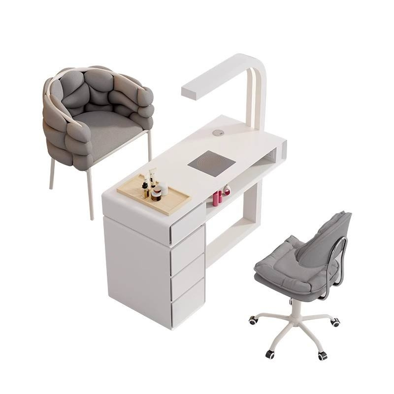 Hot Sale Single Manicure Table and Chair Set Professional Nail Table