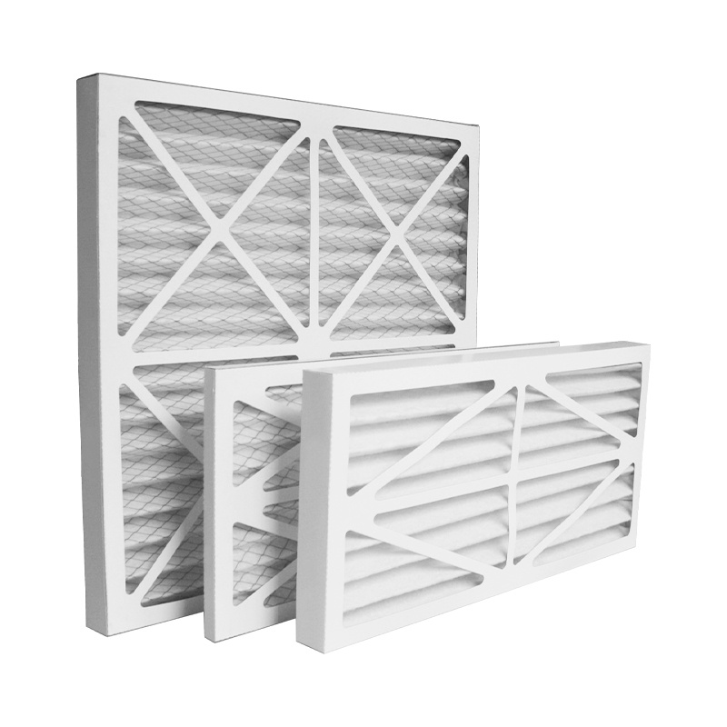Industrial Pre Filtration Air Purification in Lab Ventilation System Disposable Plated G4 Filter Media