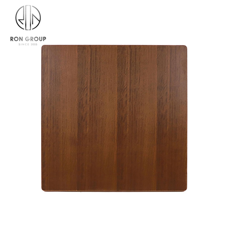 Square Reclaimed Wood Restaurant Table Top Round Reclaimed Wood Table Top