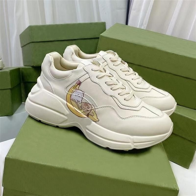 2025 New Clunky Sneaker, Thick Sole, Retro Design, Trendy Prints, Fashionable for Both Men and Women