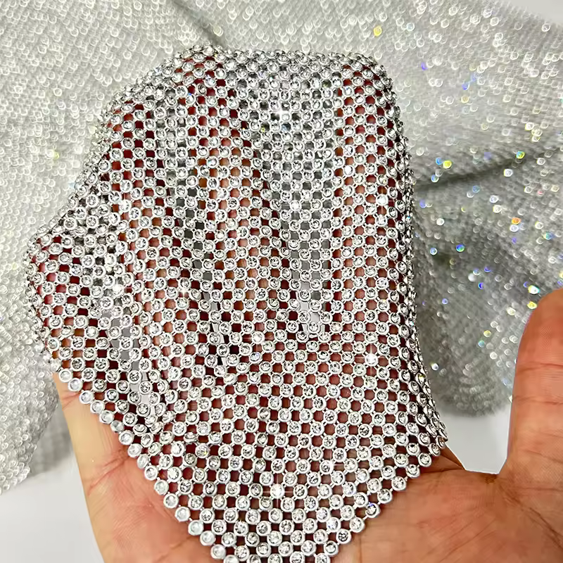 Factory Direct Ab Crystal Rhinestone Sheet Easy-to-apply Adhesive Trimming Hotfix Shoes Garments Aluminum Motif Hotfix Crystal