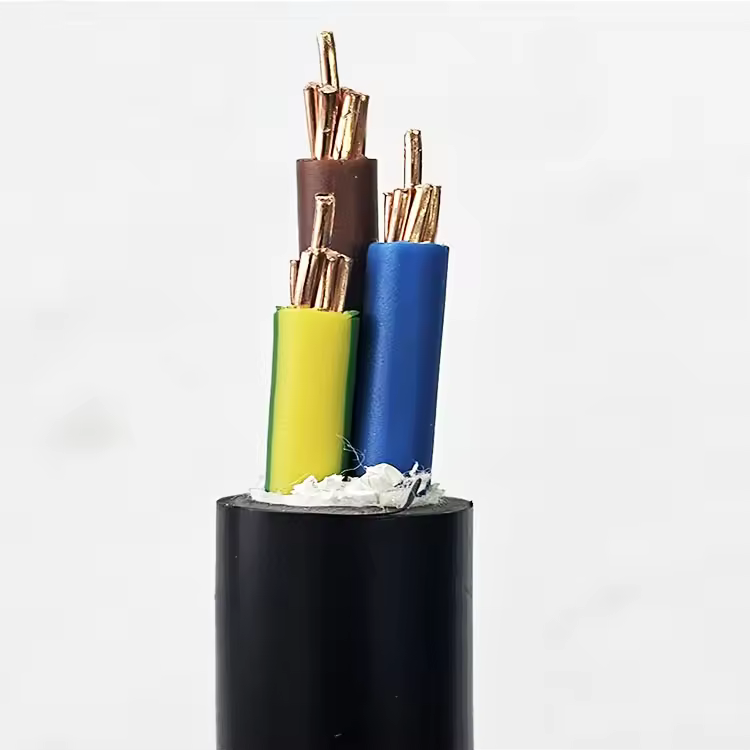 Yjv Low Medium Voltage Power Wire Stranded Single Core Insulated Xlpe Pvc Packaged In Roll Moq 100m Flexible