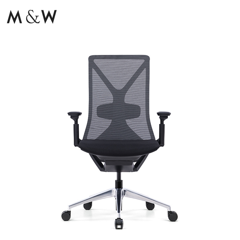 M&W Factory Modern Commercial Furniture Ergonomic Adjustable Armrest Office Mesh Chair