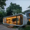 Travel Resort Space Capsule House Factory /Small Prefab Home Modern Modular House Prefabricated Homes