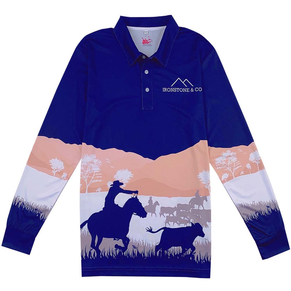 Low MOQ Sublimation Work Uniform Blank Golf T-Shirt Men Sports Polo Shirt