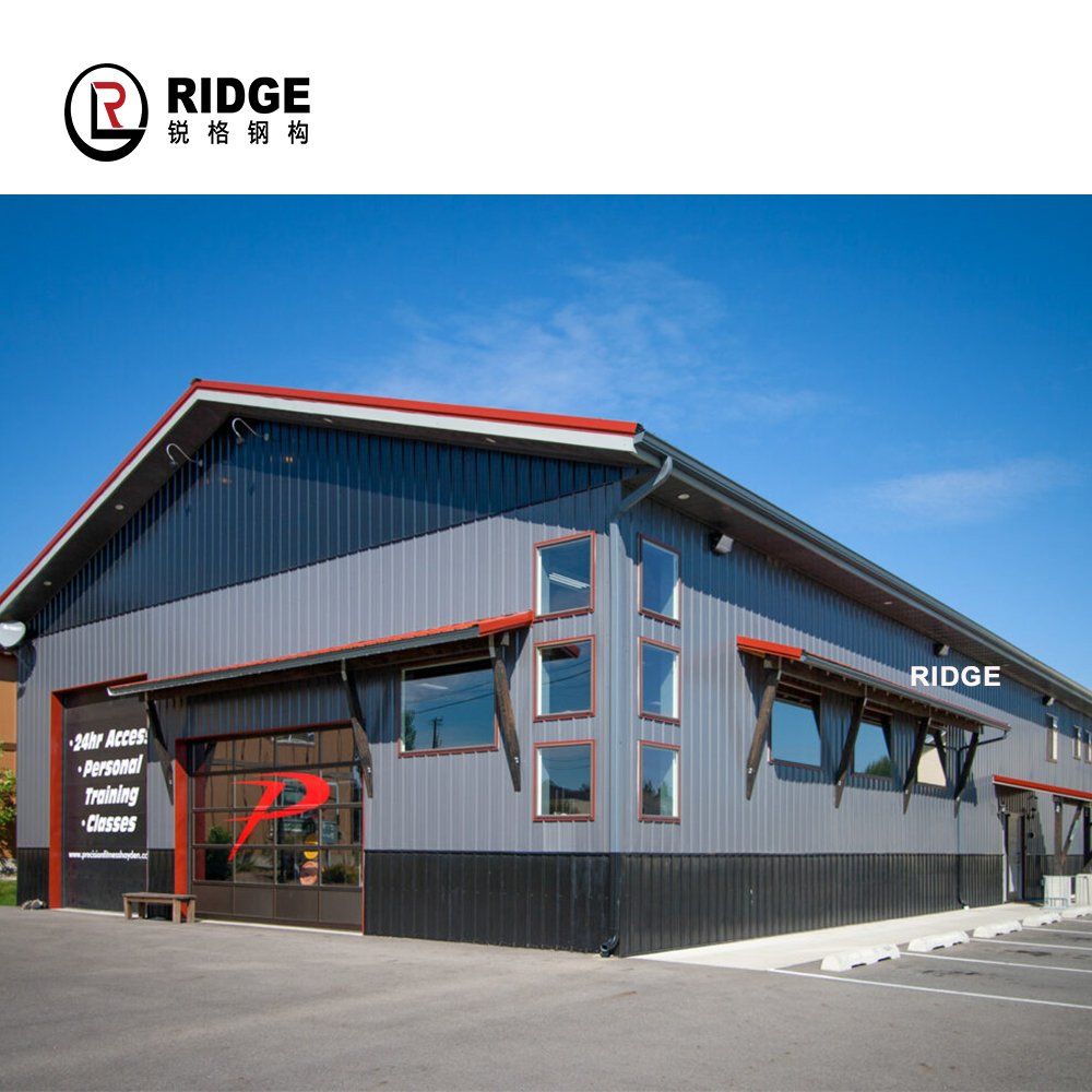 Industrial Steel Structure Warehouse Metal Building Felt Barn Warehouse Structural Steel