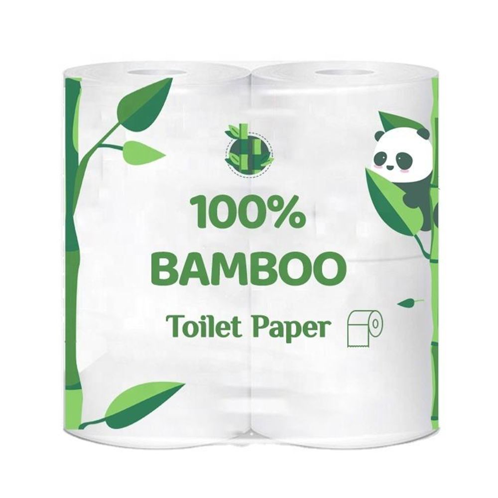 Wholesale Hygienic Bamboo Toilet Jumbo Roll Tissue Paper for Bathroom