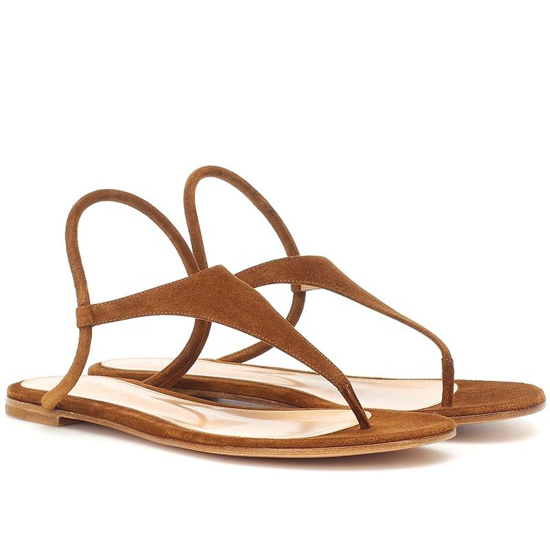 Beach Shoes Flip Flops Flat Sandals T Strap Thong Women Footwear