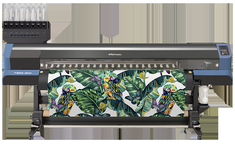 Ts55-1800 Mimaki's Latest High Productivity Dye-Sublimation Transfer Printer
