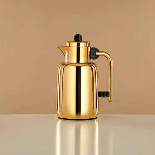 Premium Metal Flask For Gifts Or Office With Smooth Finish & A Durable Handle