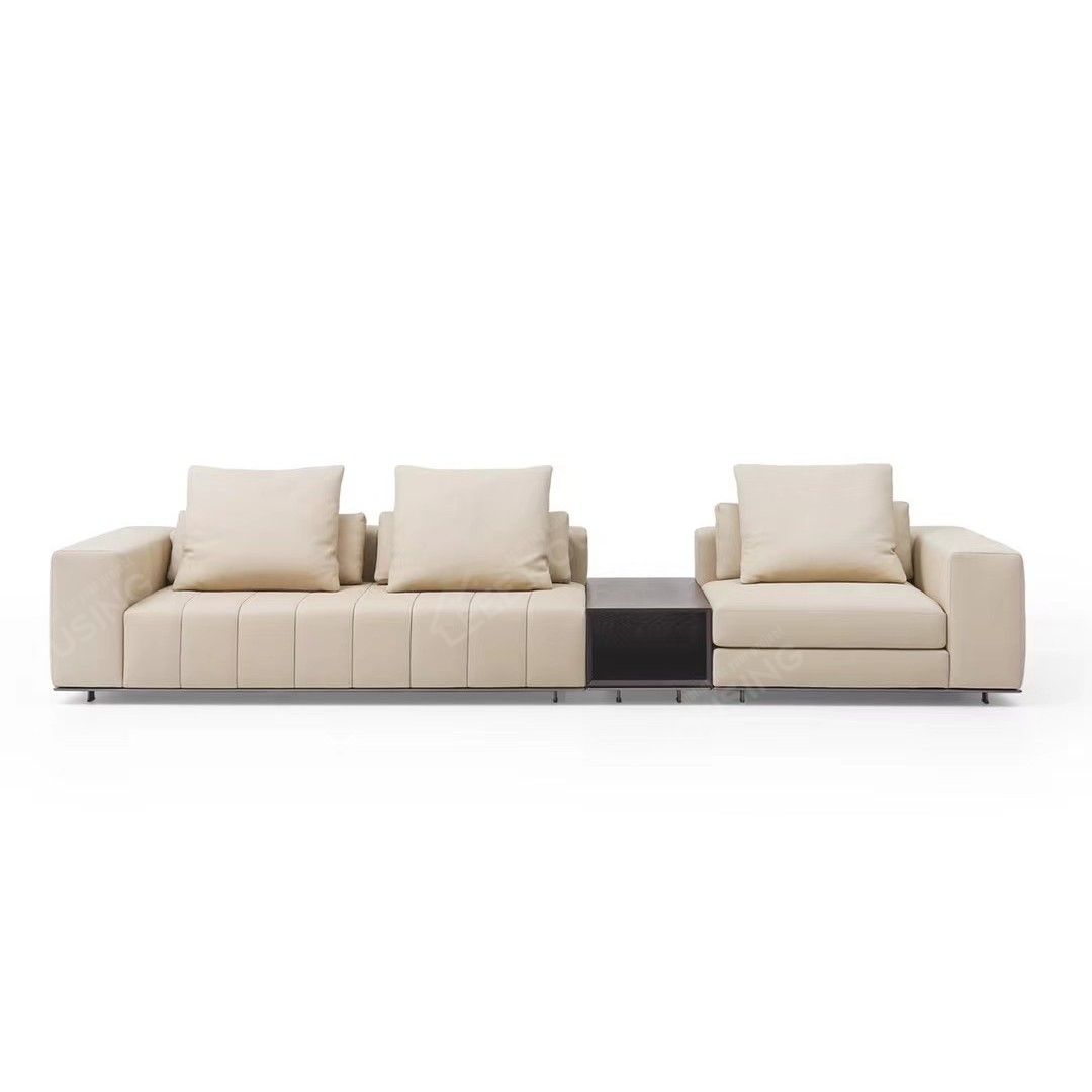 China Factory Direct Supply Modern Italian European Style Luxury Sectional Lounge Suite Sofa Set Home Sofa Living Room Furniture