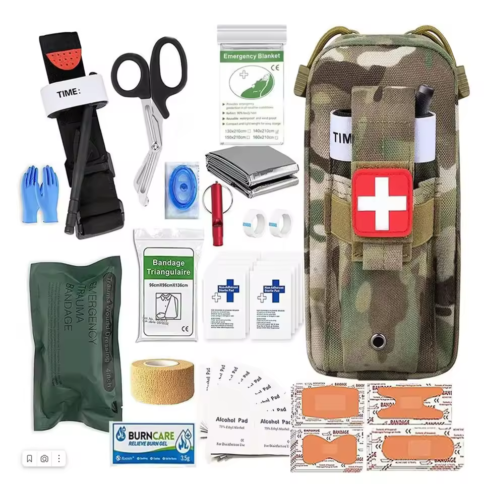 First Aid Kit Premium Emergency Kits For Home Office Car Outdoor Hiking Travel Camping With Survival Medical First Aid Bag