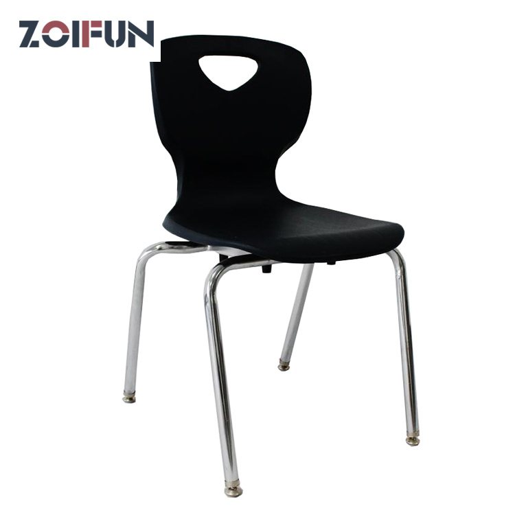 OEM Size Plastic Chrome School Classroom Meeting Furniture Training Chair