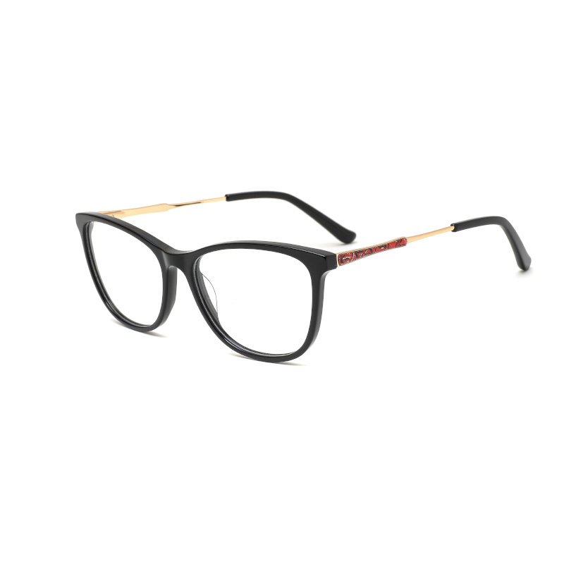 Retro Special Temple Design Eyewear Low MOQ Optical Frame with Fast in Delivery