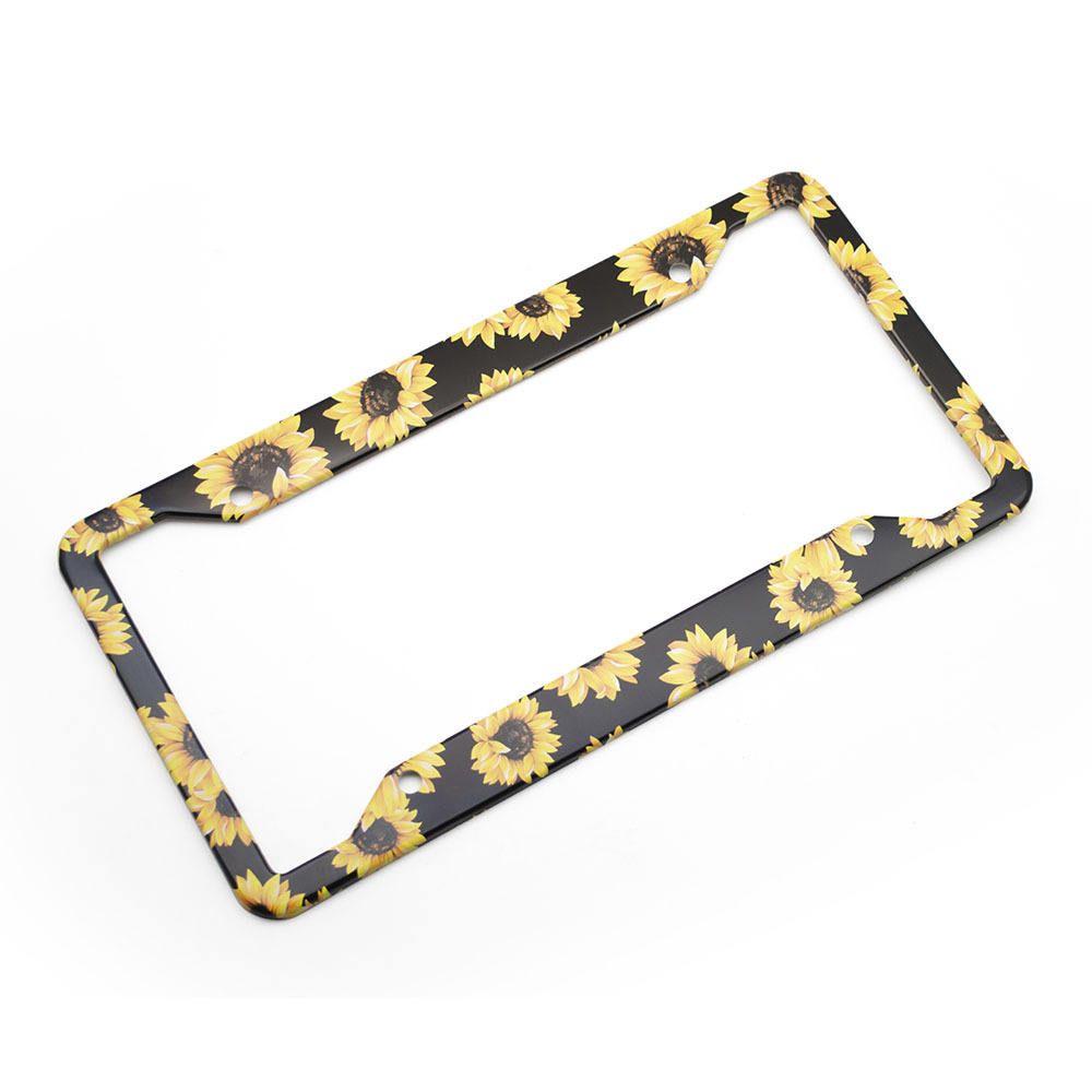 Factory Price Us Standard Scratch-Resistant Leopard & Frog License Frame