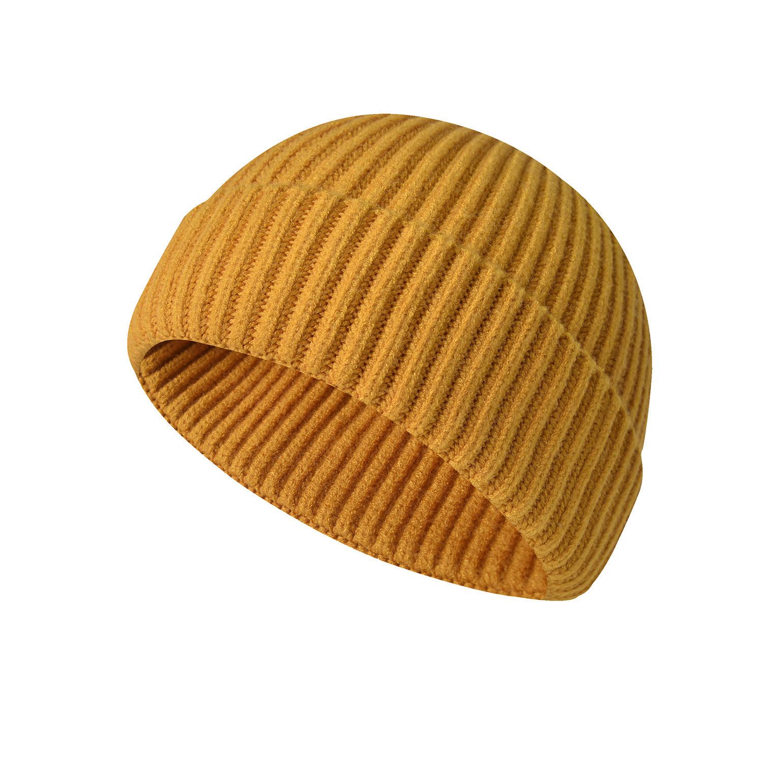 Hot Selling Unisex Winter Fashion Warm Brimless Knitted Hat Wool Cashmere Hat Unisex Beanies for Winter