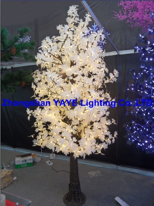 Yaye 2024 Hot Sell Waterproof IP65 & CE & RoHS Outdoor LED Maple Tree/LED Maple Tree Light with Warranty 2 Years
