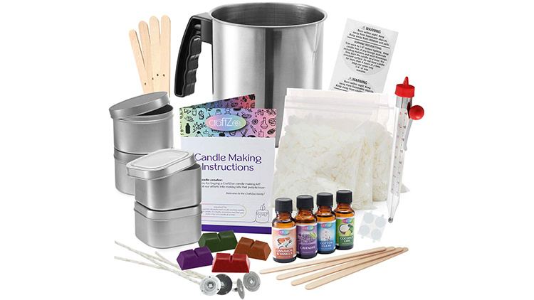 Scented DIY Candle Making Kit Soy Candle Maker Kits for Children