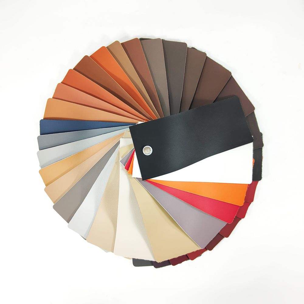 Ready to Ship 1.2mm Eco-Friendly Car Leather for Automotive, Hot Sale Stocklot Leather for Car Seats