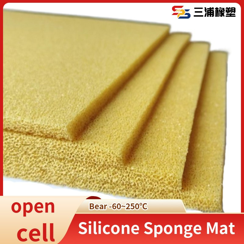 for Ironing Table Accept Customzation Open Cell Foam Silicone Sponge Mat