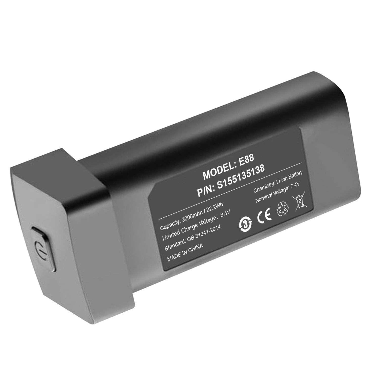 Lipo Drone RC Original Battery for E88 E99PRO E100 E58 S65 S85 S86 S98 S99max S80 S116 S128 S132 S138 S150 S155 Backup Battery