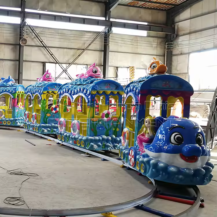 Best Price Track Train 2023 Hot Sale Track Train High Quality Carnival Ride Electric Track Train For Sale