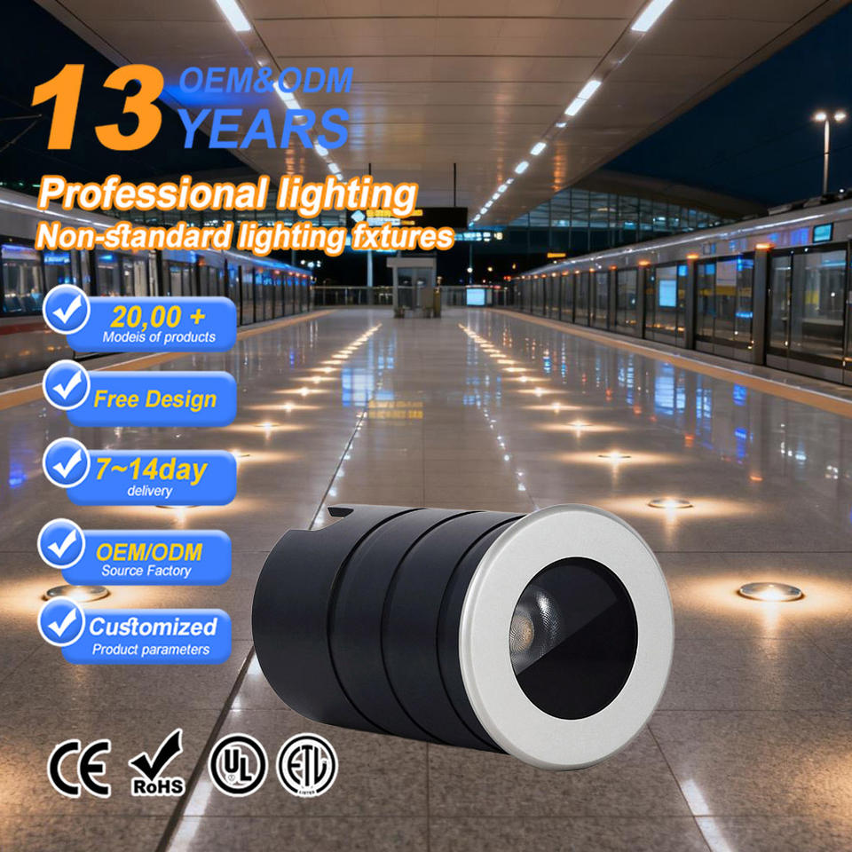 Innovative 12v 24v Rgb Outdoor Waterproof Garden Floor Buried Lighting 1W 6w Inground Light LED New Underground Light