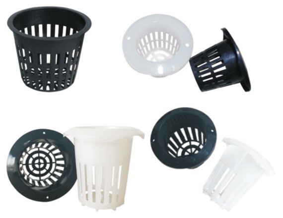 Hydroponic Greenhouse Substrate Cultivation Plastic Net Pot for Growing Fruits Agricultural Greenhouse Plastic Net Pot Wholesale