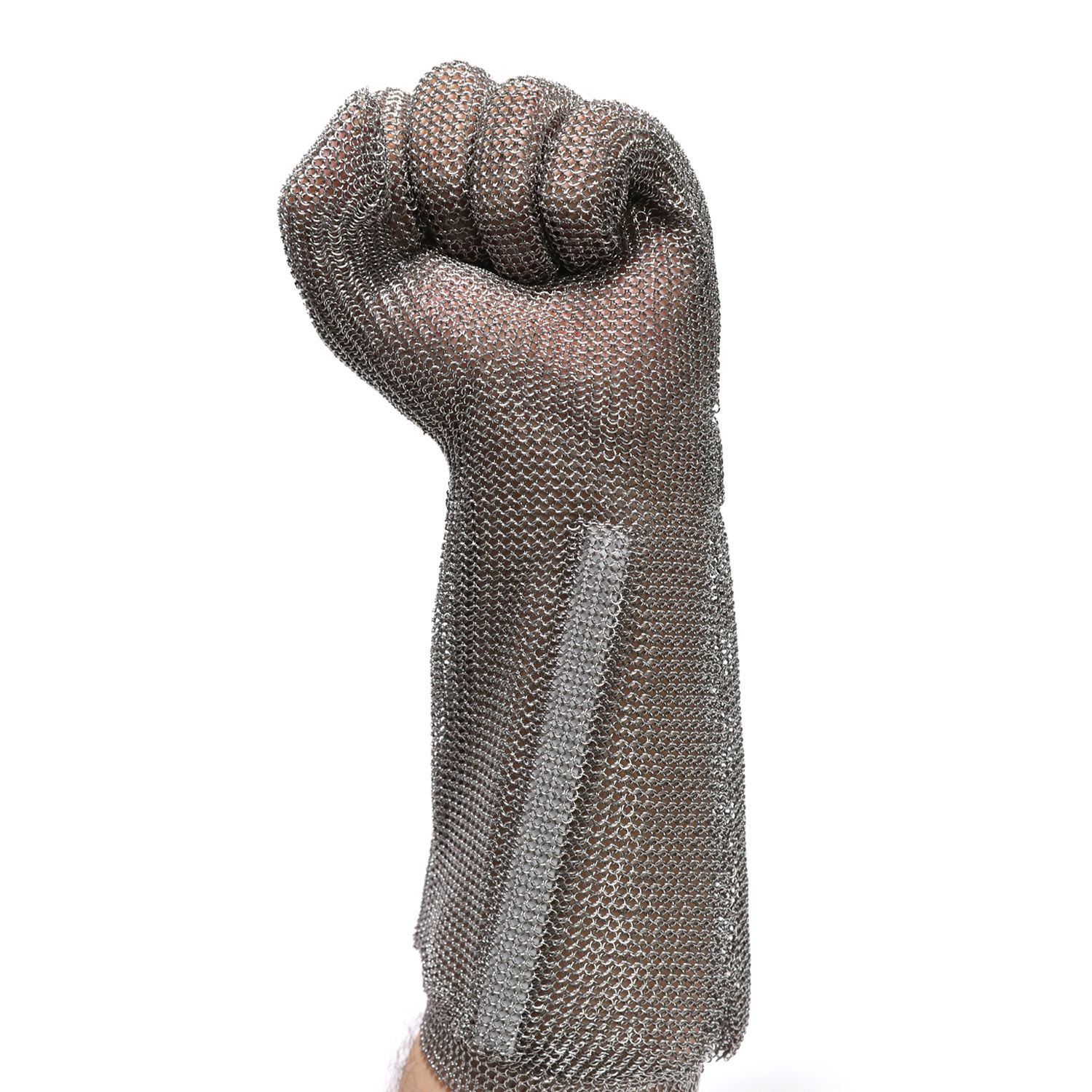 Butcher Protection Gloves/ Mesh Cutting Gloves/ Stainless Steel Cut-Resistant Gloves Heavy Duty Chainmail Apron for Butcher, Anti-Cutting Protective Glove