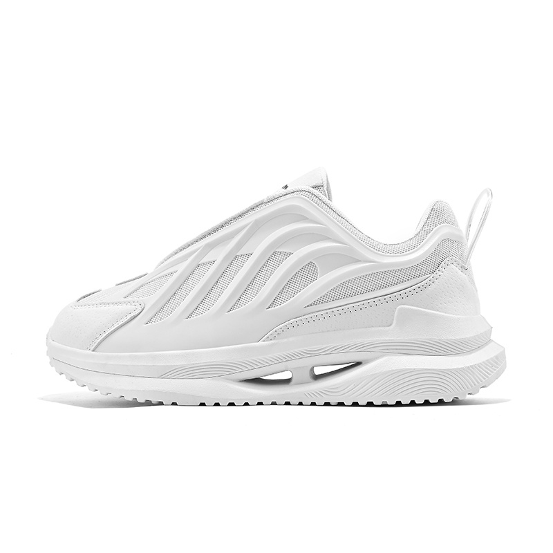 Lailin Brand Factory Wholesale Black Knight Casual Shoes Sneakers Winter Warm Comfortable Breathable Men PU Rubber Spring and Autumn Sports Shoes Mesh