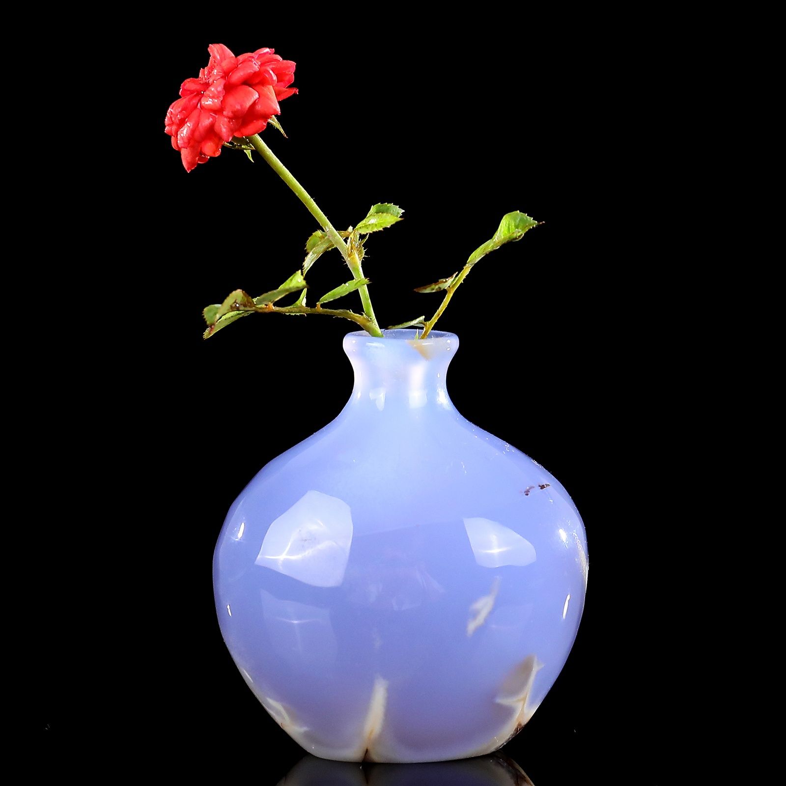 Natural Gemstone Vase: Perfect for Unique Home Decor Gifts