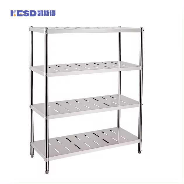 Food Equipment Company Stainless Steel 4 Layers Flat Dish Rack