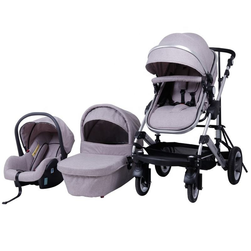 Good Quality Type Travel System Reversible 3 in 1 Baby Stroller