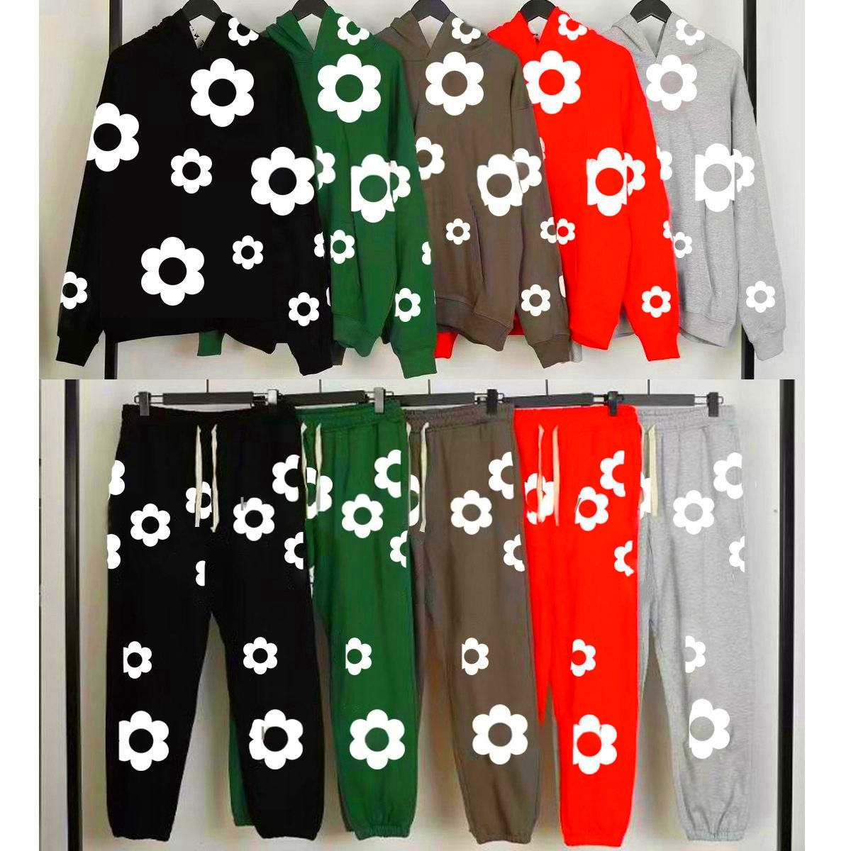 Top Quality Ready to Ship Streetwear Puff Printing Denim Hoodies Tears Men Designer Denim Cotton Tears Clothes Designer Hoodies