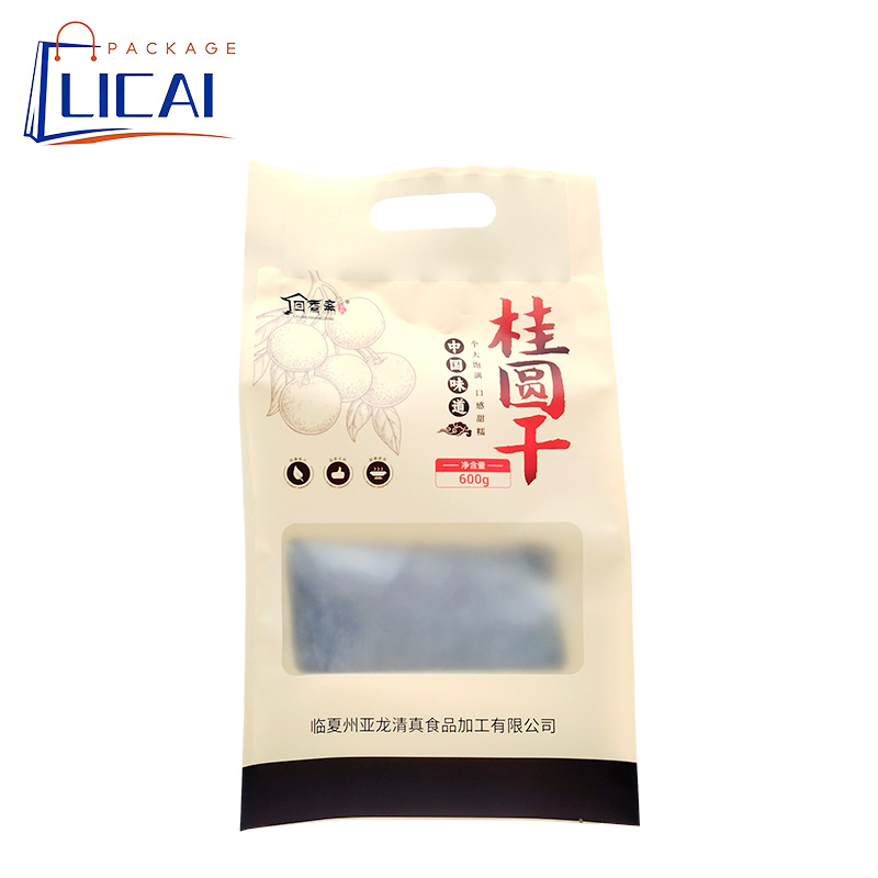 Premium Stand-up Pouch for Dried Fruits with Transparent Viewing Window