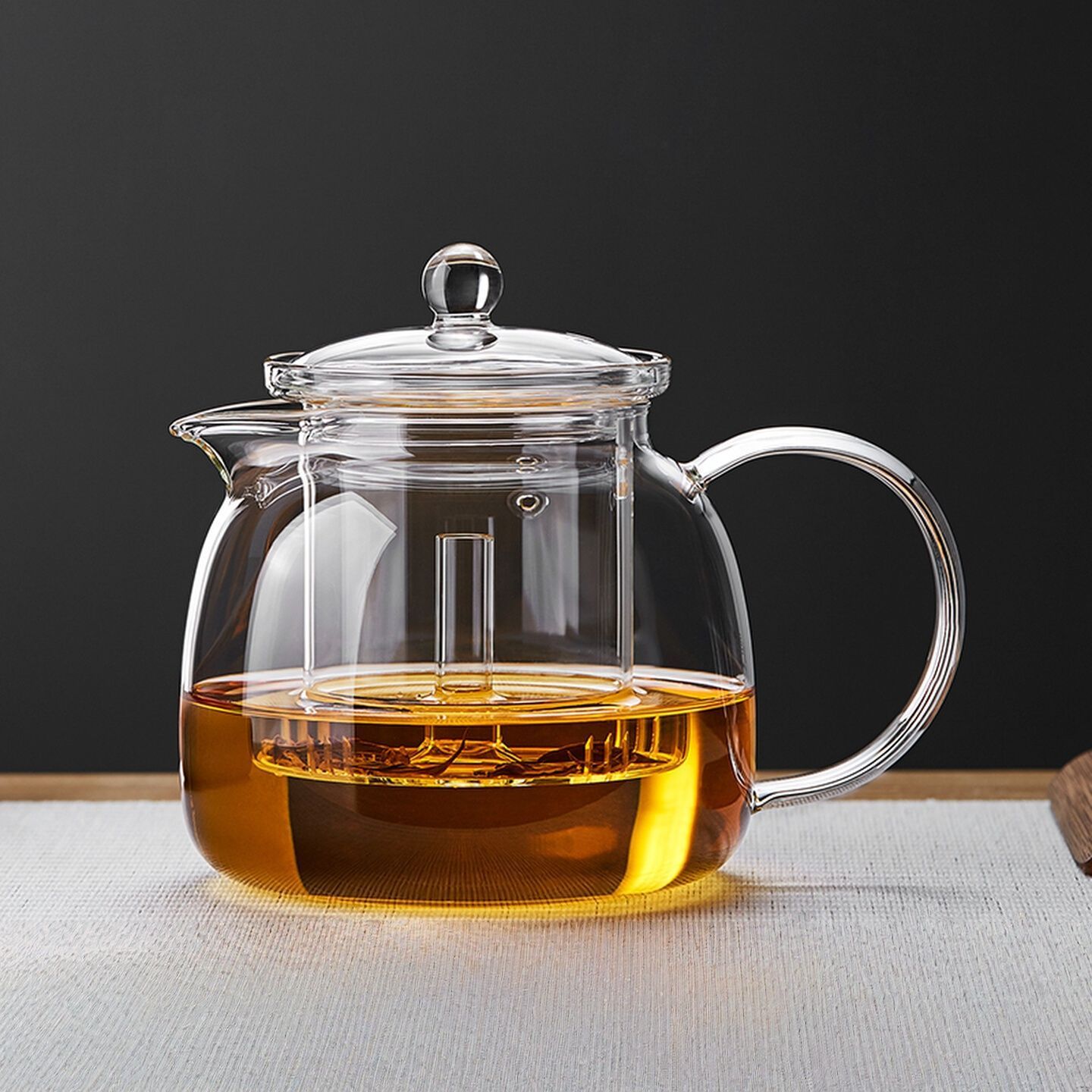 Glass Teapot Heat Resistant Glass Coffee Pot Glass Tea Maker
