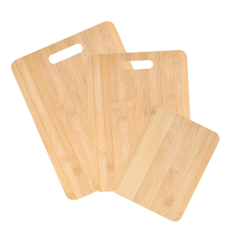 2024 Traditional Bamboo Cutting Board Multifunction Kitchenware Wood Board Set for Vegetable Premium Square Cutting Board