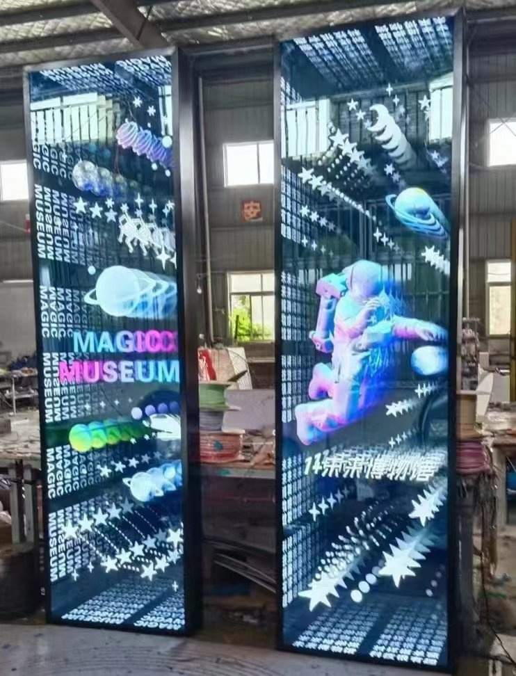 Factory Price LED Neon Sign Infinity Mirror Light Infinite Mirror Sign